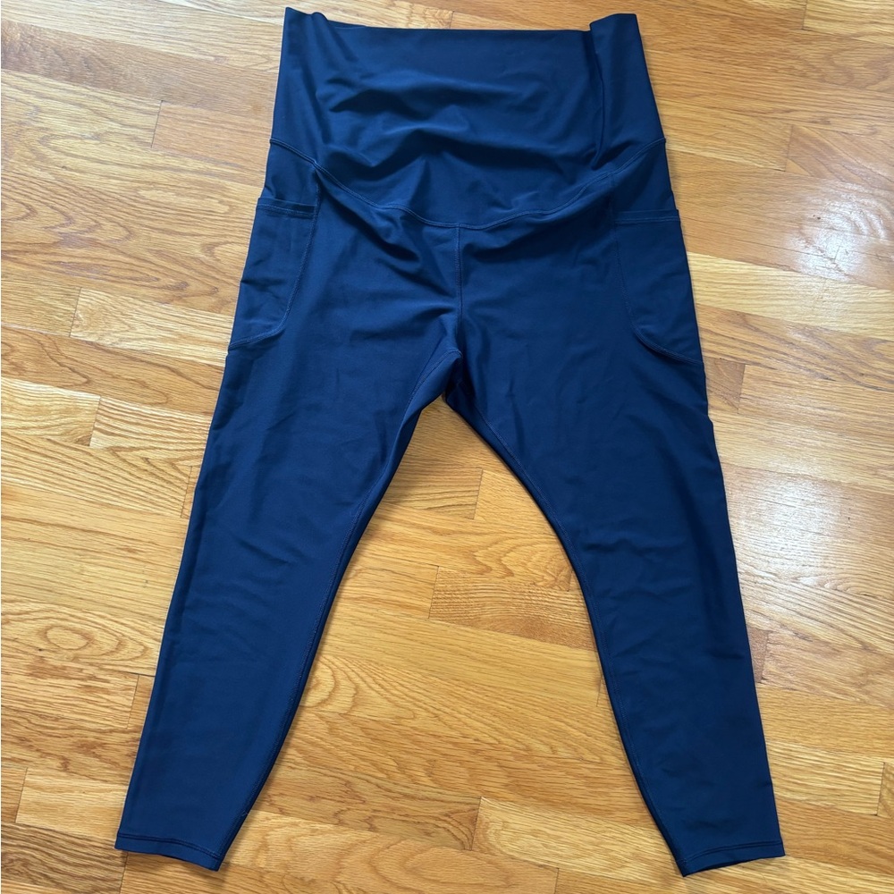 Old Navy Active Maternity Leggings - Navy - XL